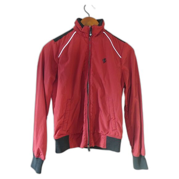 Ferrari Jackets & Blazers - Vintage Y2K Ferrari Women Track Lightweight Jacket Size XS Red